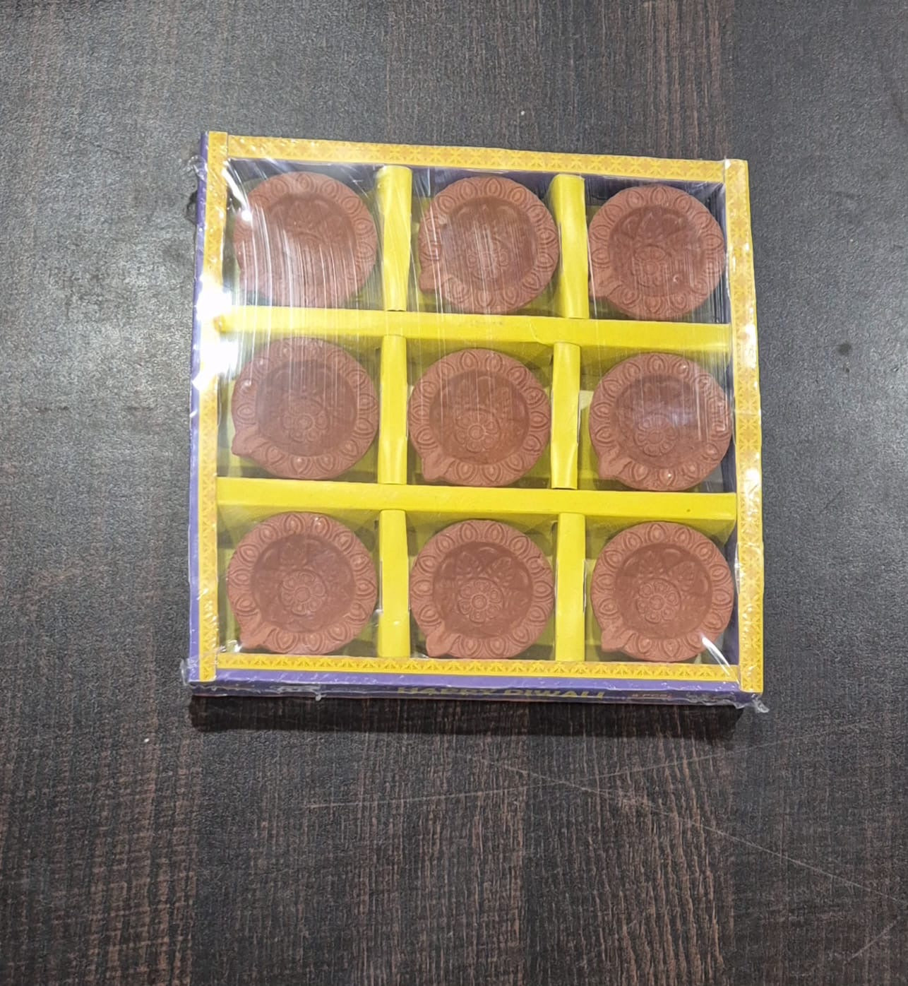 Mitti Diya festive Decor Handmade  Crafting Flower Brown Clay Diyas Diwali