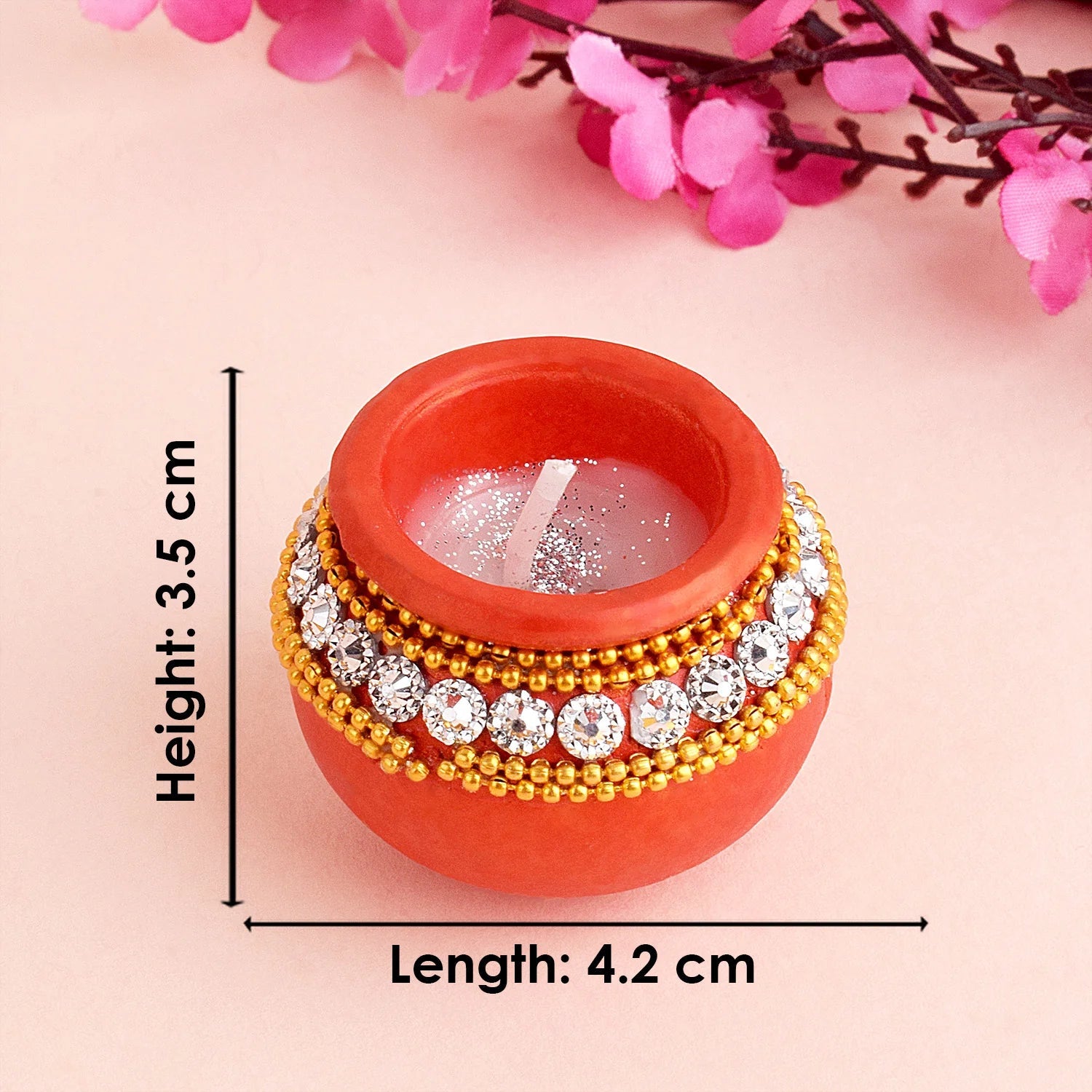 Dweep Sara Diwali Festival Diya Set Diwali Decoration item for Home Pooja Indian Decor Traditional South Asia Handmade Mitti Ke Diva Colourful for Puja - DWEEP SARA