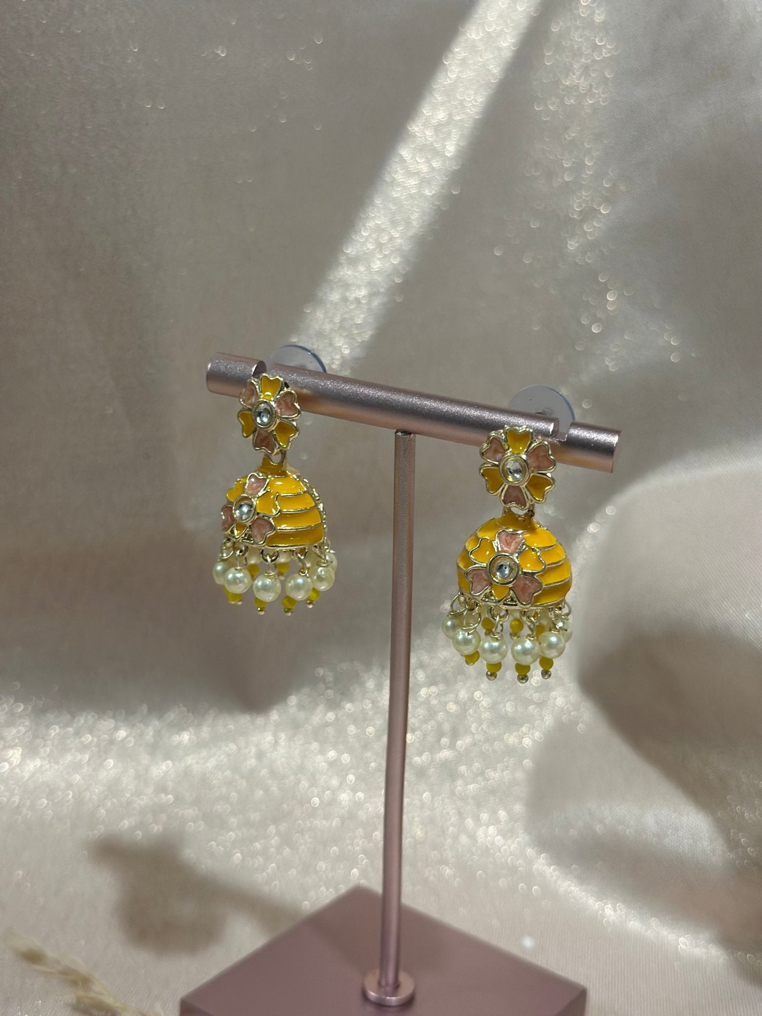 Minni Multicolour Jhumki Earrings - DWEEP SARA