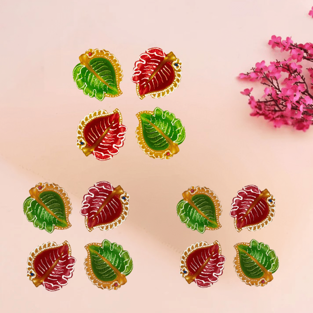 Traditional Homemade Diyas Tealight | - DWEEP SARA